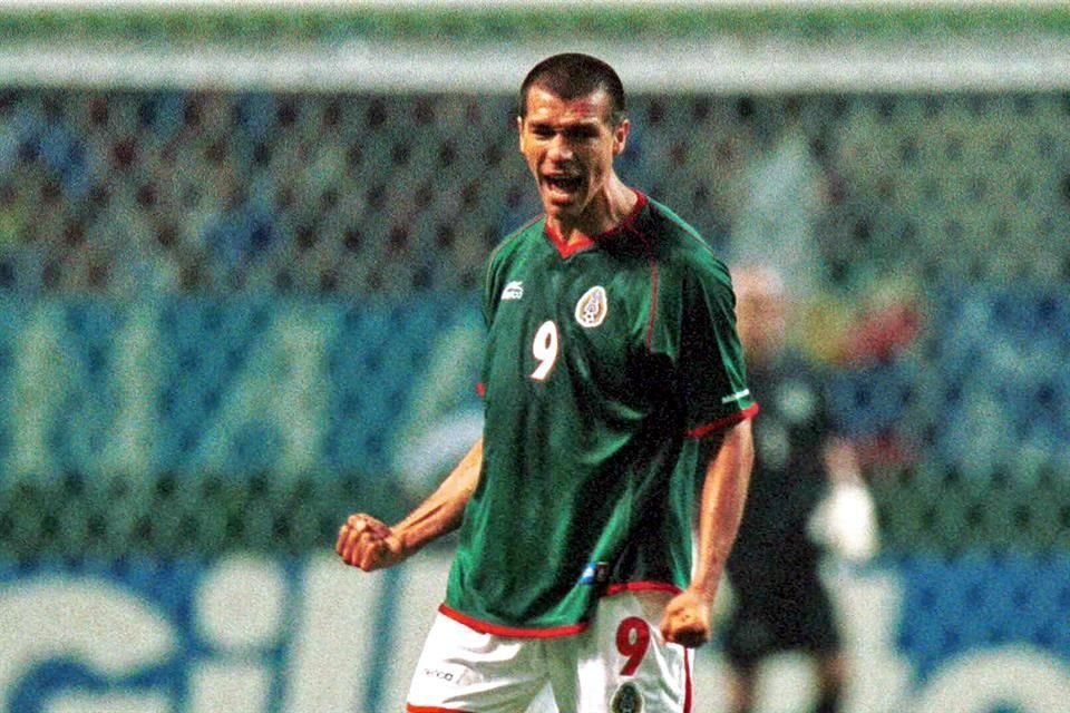 Con el tiempo, Jared Borgetti se convirtió en un referente como delantero de la Selección Mexicana.
