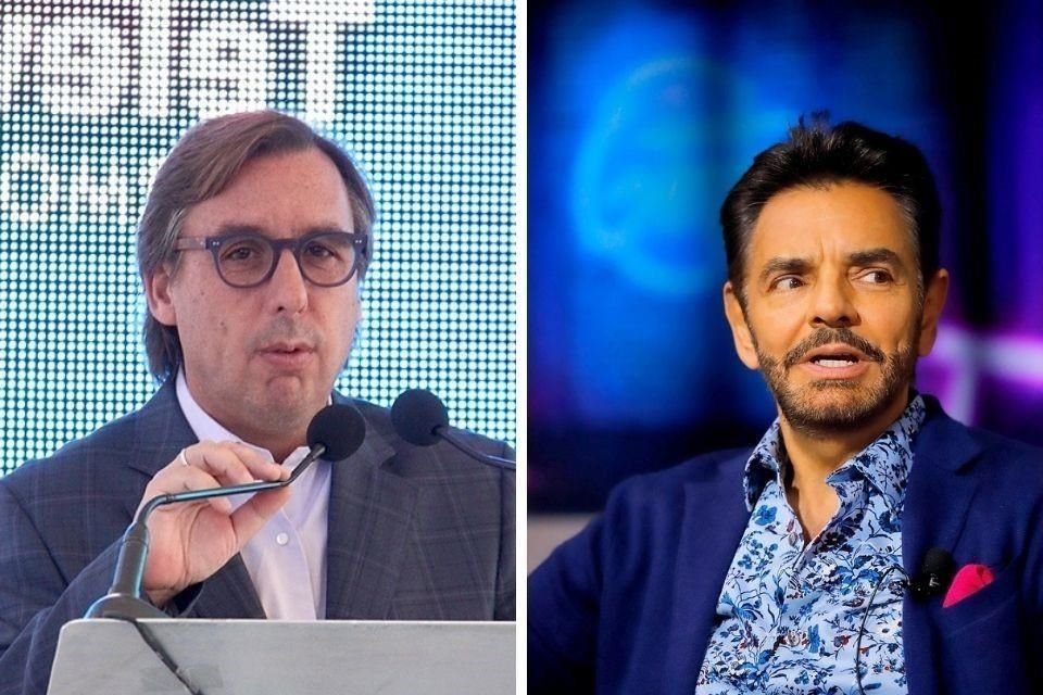 Emilio Azcárraga desmiente veto de Derbez en Televisa; asegura que quiere derechos de personajes de la familia P.Luche.