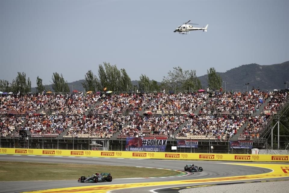 La afición respondió en el circuito de Barcelona.