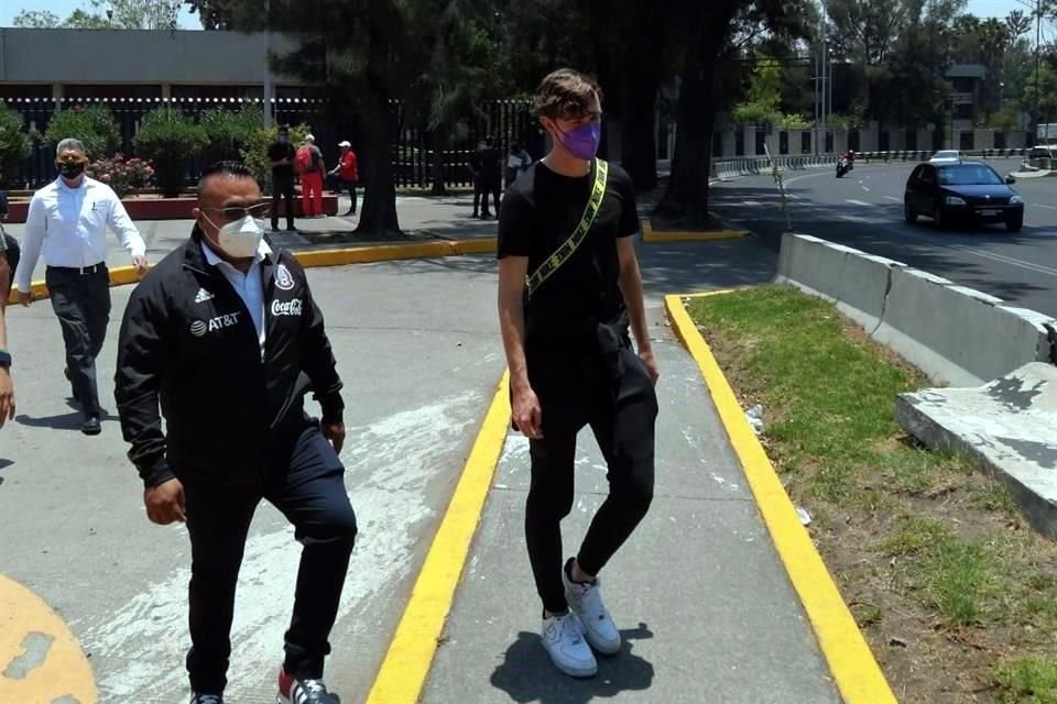 Marcel Ruiz, de Xolos, fue uno de los seleccionados que ya fue vacunado.