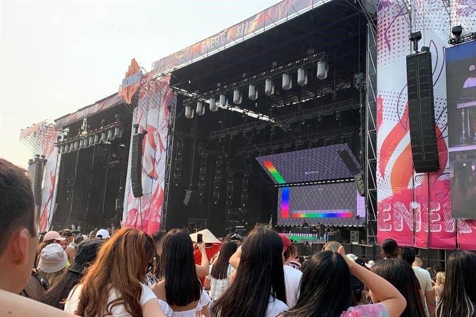 La primera edición del Power Fest contó con dos escenarios que permitieron a los asistentes disfrutar de los shows programados.