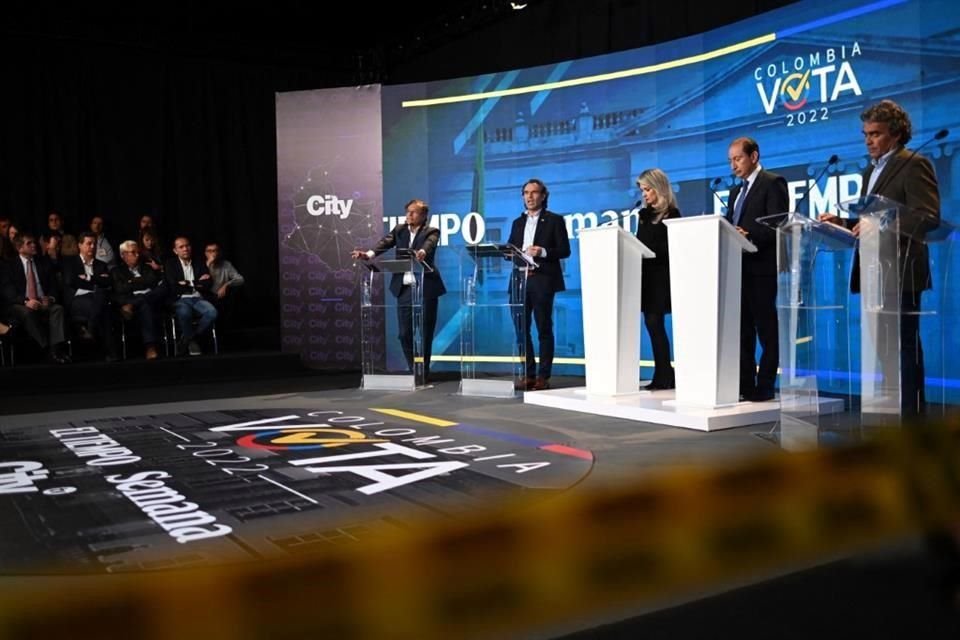 Los candidatos a la Presidencia de Colombia dijeron durante un debate que hay desconfianza en el órgano electoral de cara a las elecciones.