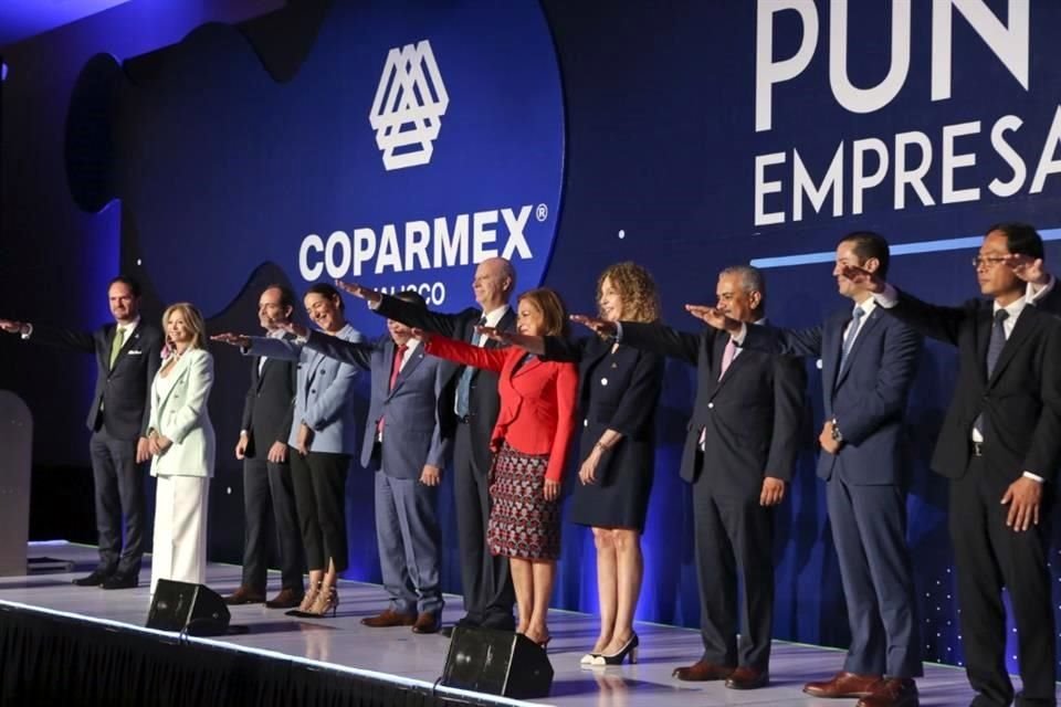 Toma de compromiso de la Mesa Directiva de Coparmex Jalisco.