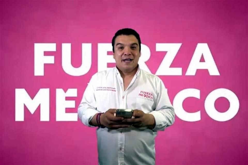 Gerardo Islas, líder de Fuerza por México.
