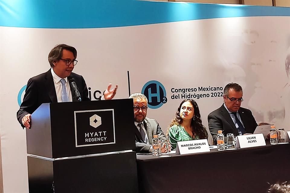 Presentación del primer Congreso Mexicano del Hidrógeno organizado por la Asociación Mexicana del Hidrógeno (AMH2).