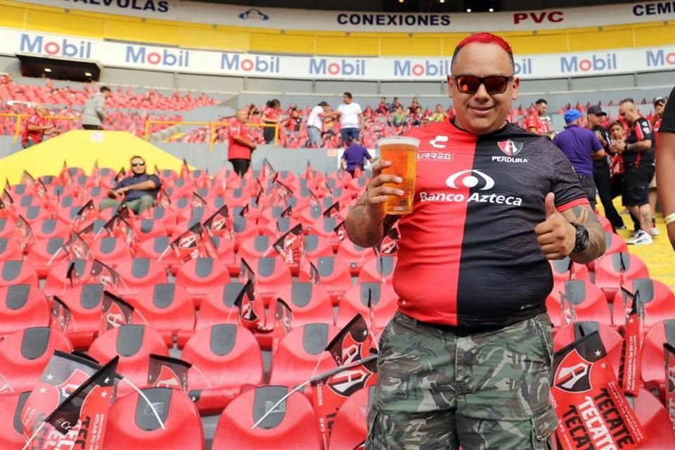 Una cerveza bien fría para disfrutar la Final.