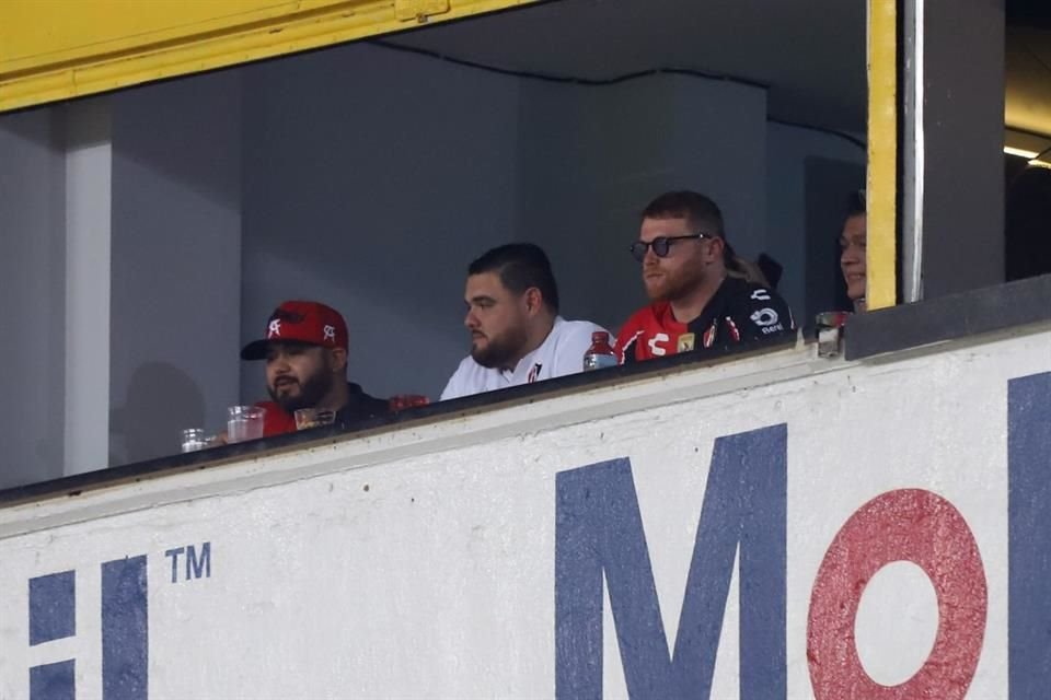 Saúl 'Canelo' Álvarez presente en la Final.