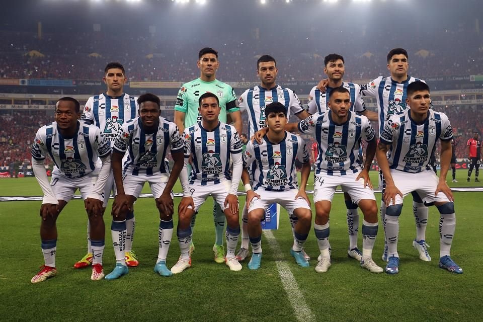 El once que presentó Pachuca para el primer duelo.