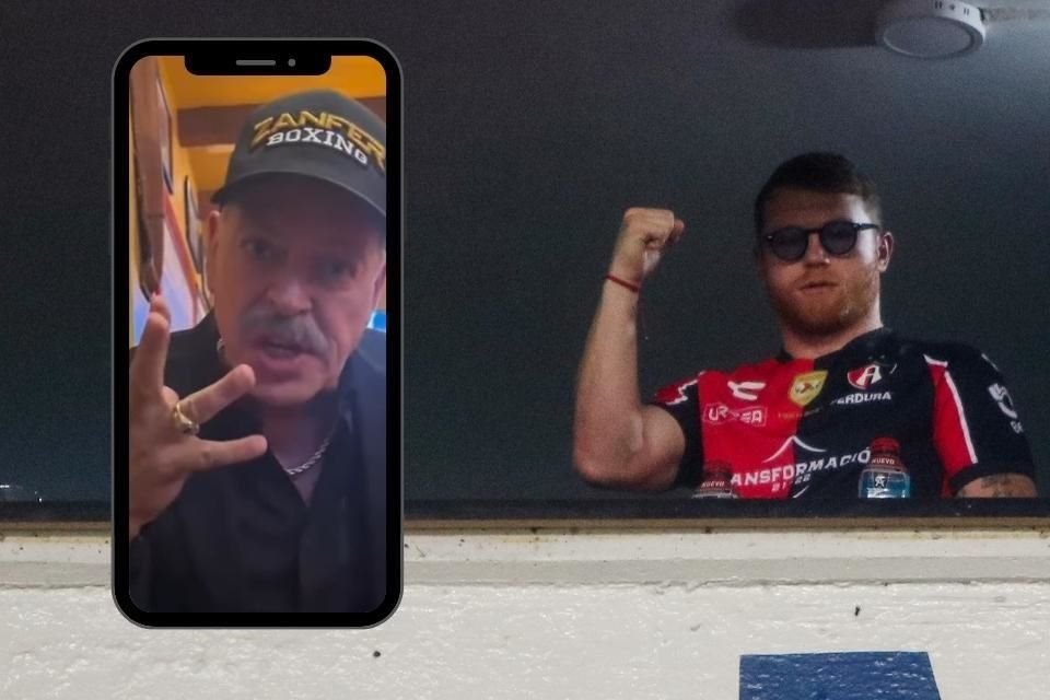 El actor fue duro con el boxeador.