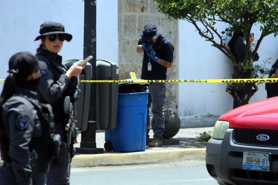 El cadáver fue encontrado adentro de un tambo a un costado del Centro Cultural Cabañas.