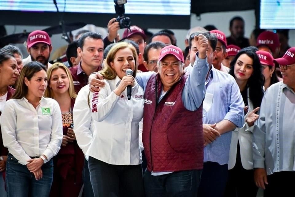 El papá del Checho Pérez, el diputado morenista Antonio Pérez, ofreció llevar a Durango al piloto si Marina Vitela gana la elección el próximo domingo.