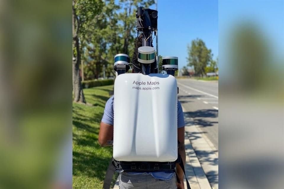 Apple desplegó personal para recolectar imágenes de calles en ciudades de México.