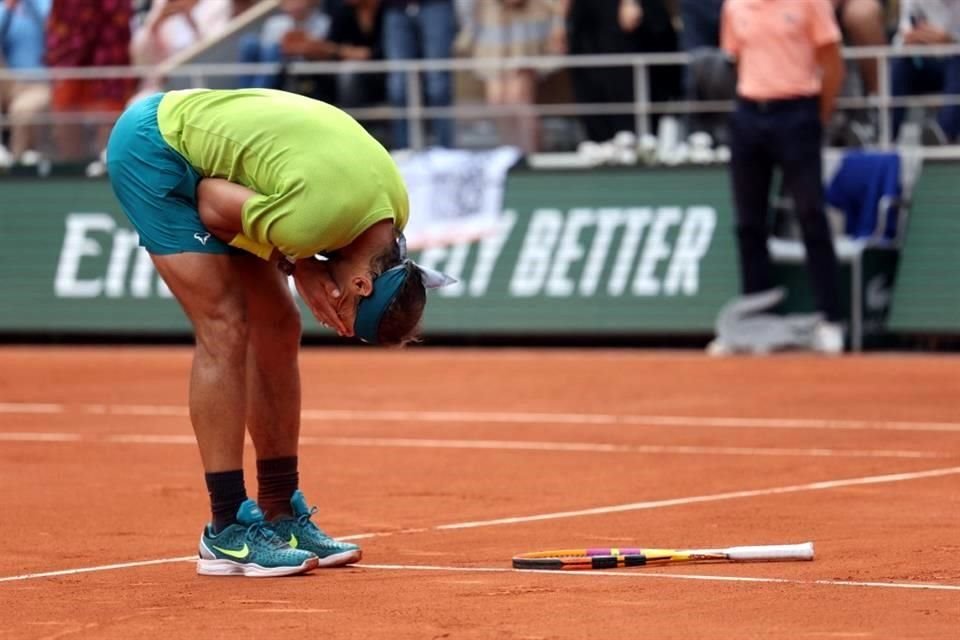 El español ahora tiene 22 títulos de Grand Slam.