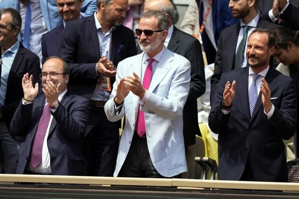 El Rey Felipe VI de España no podía faltar.