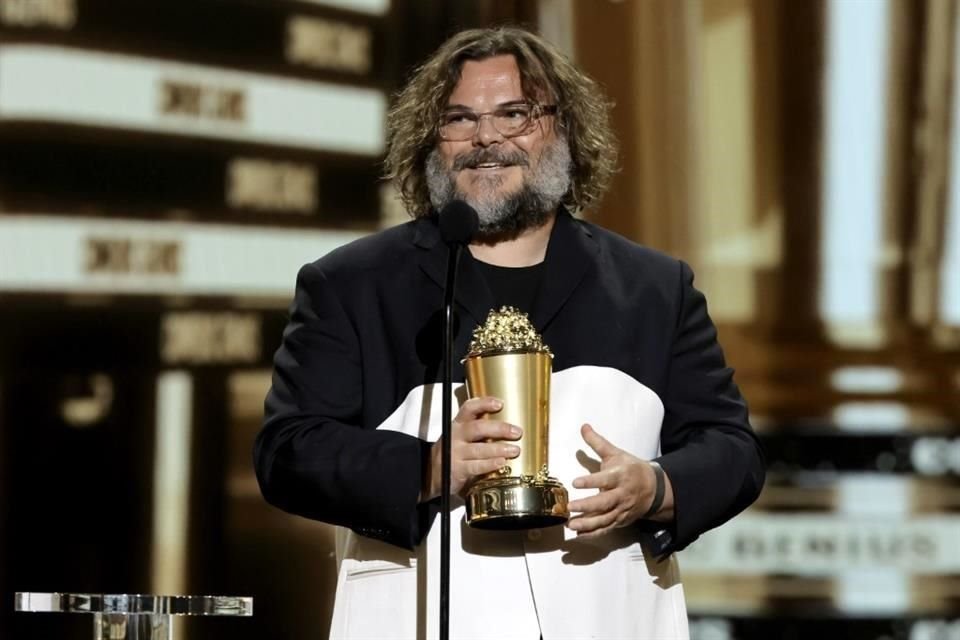 Los MTV Movie & TV Awards rindieron un homenaje a Jack Black por su carrera cómica.