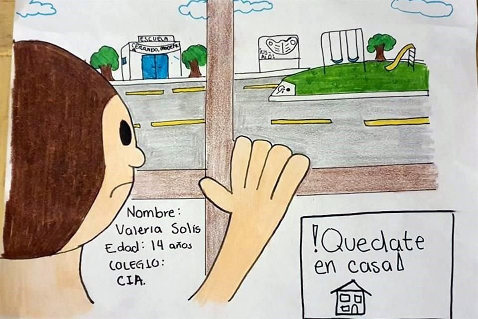Valeria Solís Oyervides, 14 años, Colegio Irlandés Anáhuac.