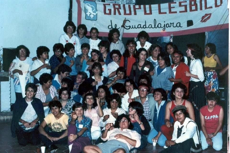 Algunas de las mujeres activistas que desde los años 80 pelearon por su visibilidad.