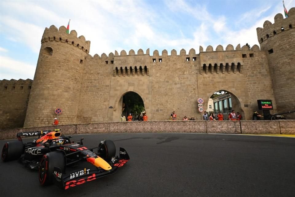 Checo buscará su cuarto podio en Azerbaiyán.