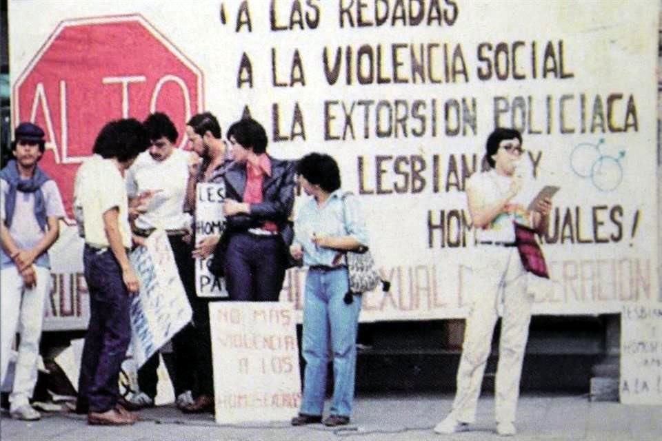 Marcha del Orgullo Gay de junio de 1983.