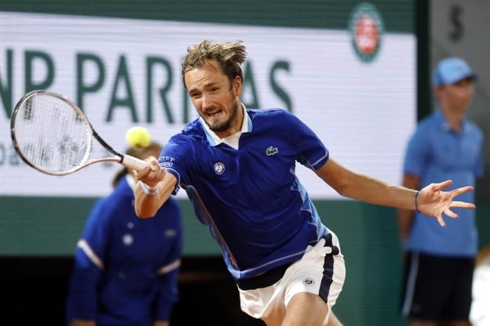Daniil Medvedev es primer lugar de la ATP por segunda vez en su carrera.