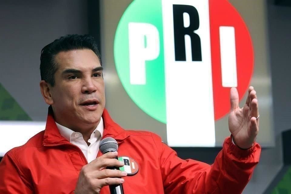 Alejandro Moreno Cárdenas, dirigente nacional del PRI.