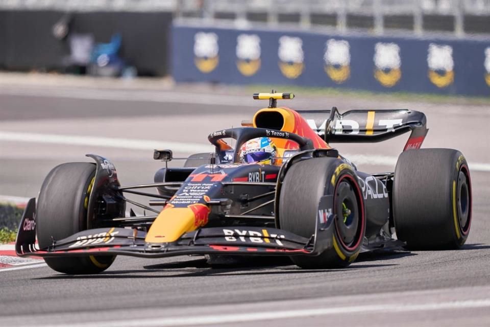 No fue la mejor tanda para Checo.