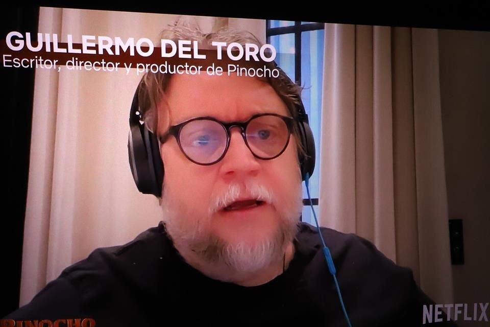 Conversatorio con Guillermo del Toro sobre la película Pinocho, en el marco del FICG.