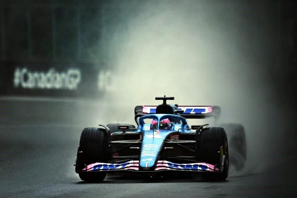 Fernando Alonso marcó el mejor tiempo en la P3.