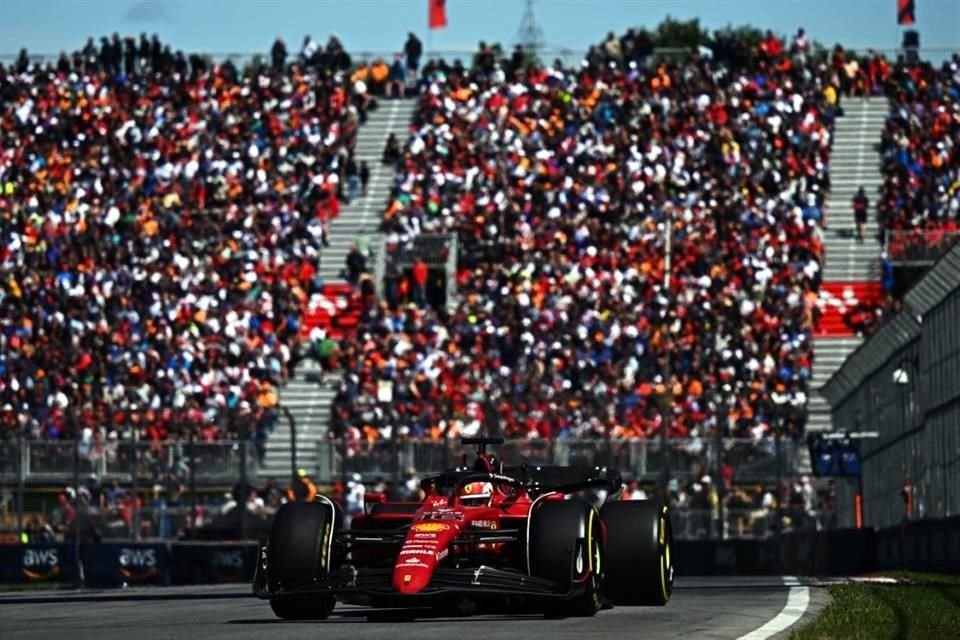 Charles Leclerc batalló, pero recuperó posiciones y terminó en el quinto sitio.