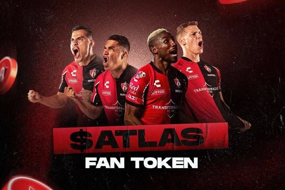 A partir de hoy el Atlas es el primer equipo del futbol mexicano en lanzar su Fan Token, dinámica que ya tienen otros clubes del mundo.