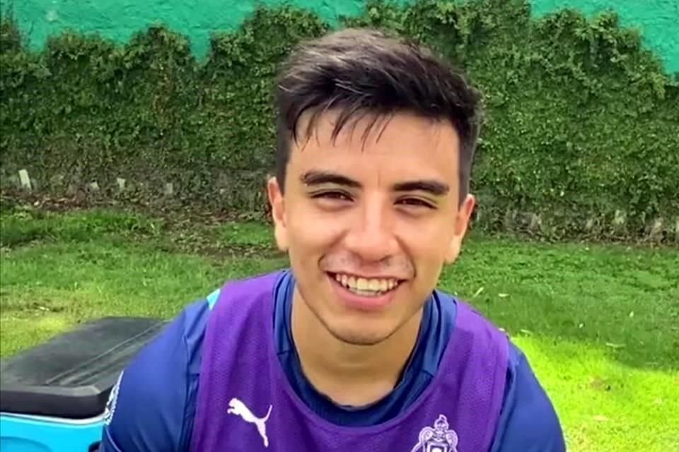 Fernando Beltrán se integra a Chivas tras culminar su participación en Selección Nacional.