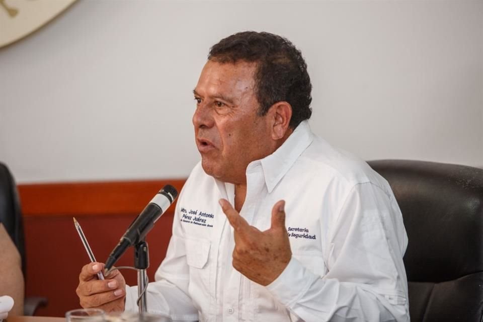 José Antonio Pérez Juárez, director de Prevención y Reinserción Social.