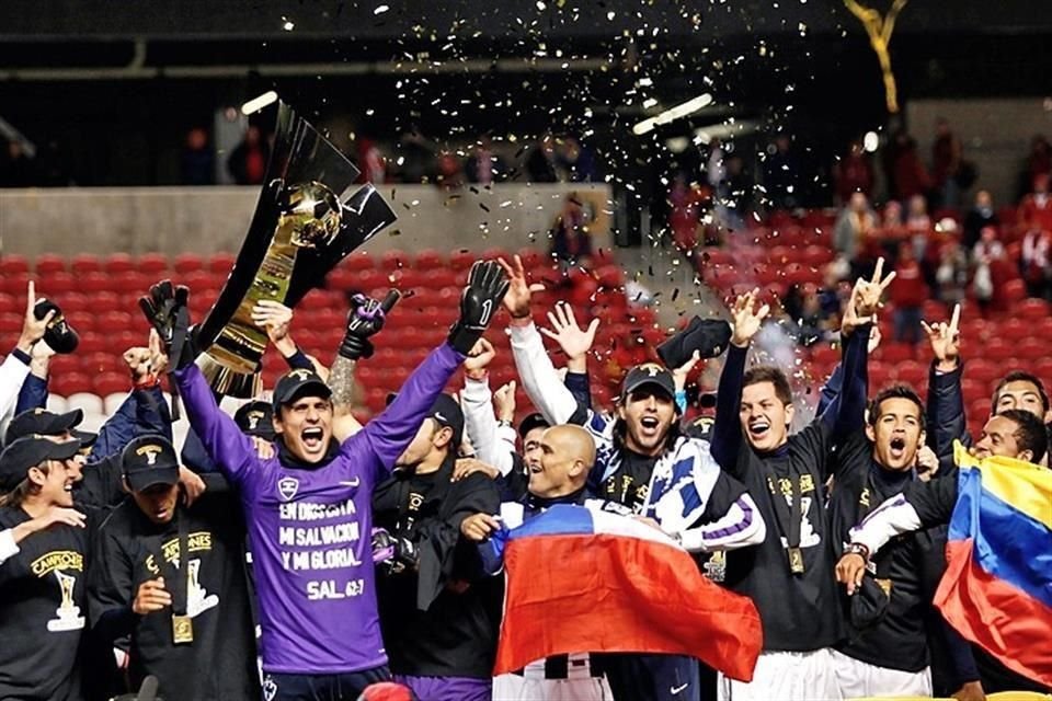 El 27 de abril del 2011, Rayados superó 3-2 en el global al Real Salt Lake de la MLS para ganar su primera Concachampions, en Utah, Estados Unidos.