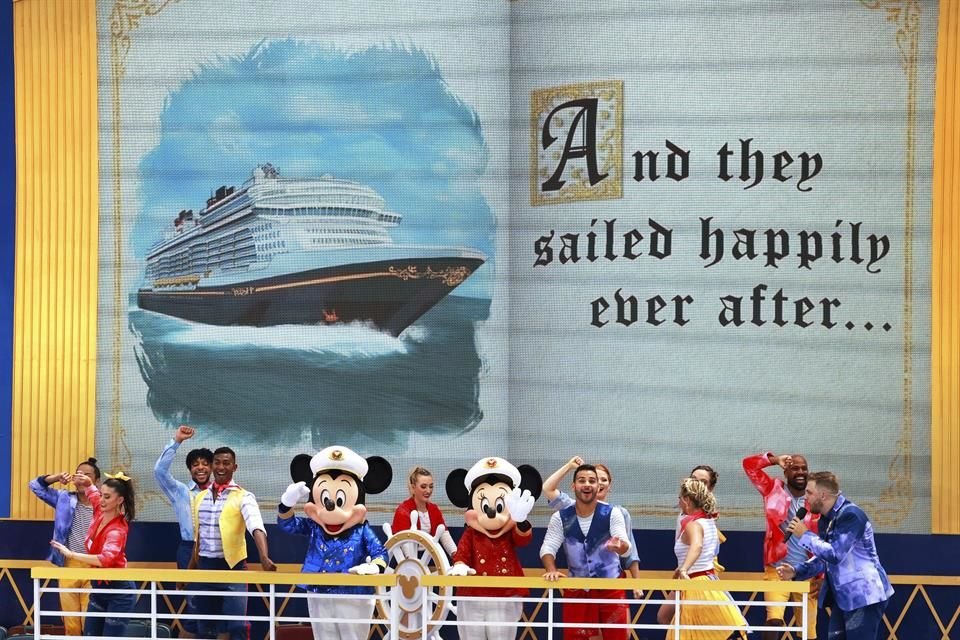 El Disney Wish es el primer crucero nuevo de Walt Disney Co. en una década; emprenderá su primer viaje el 14 de julio desde Florida.