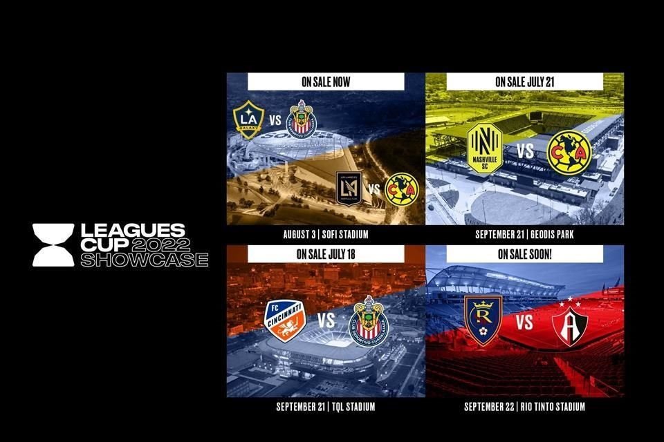 Los partidos de la Leagues Cup.