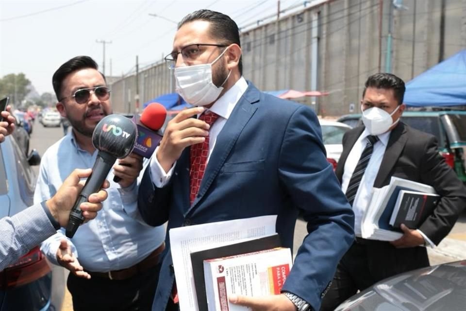 'Es una decisión la cual se va a llevar a cabo en esta audiencia se puede vincular o no vincular a proceso mi defendido', dijo el abogado de Jesús Hernández Alcocer.