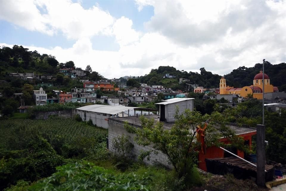San Marcos Atexquilapan, Naolinco, lugar del que decenas de jóvenes han partido a Estados Unidos.