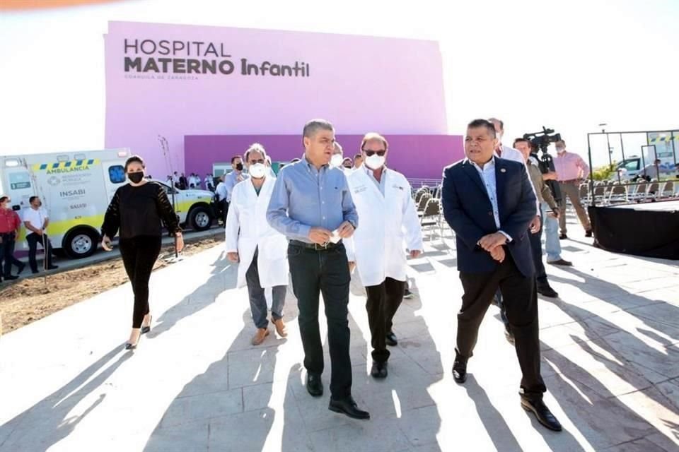 Riquelme dijo que existieron trabas para iniciar la operación del hospital.