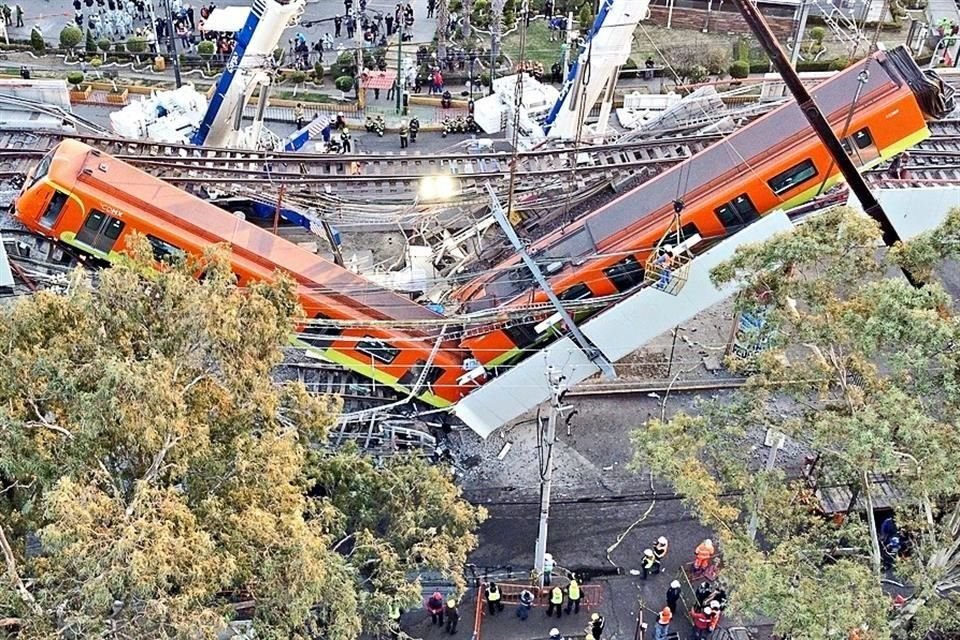 STC realizó en 2017 trabajos en L-12 para reparar daños causados por sismo del 19S y revisó 266 columnas, según oficio del Gobierno de CDMX.