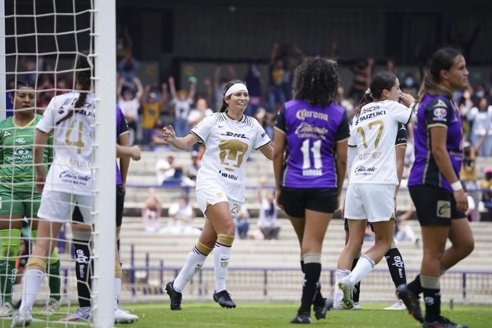 Pumas Femenil comenzó con el pie derecho el Apertura 2022.