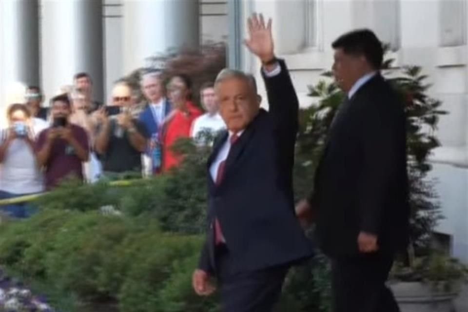 El Presidente Andrés Manuel López Obrador.