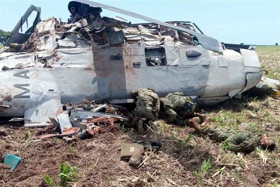 En la aeronave viajaban efectivos que participaron en captura de Caro Quintero.