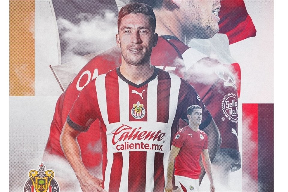 Con esta imagen Chivas le dio la bienvenida a Ormeño en redes.