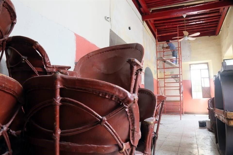 Trabajos de remodelación y adecuación en Los Famosos Equipales.