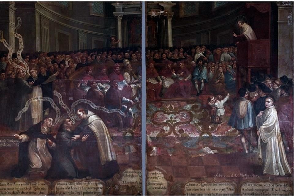 'Felipe Pastor y San Ángel Predicando en la Basílica de San Juan de Letrán', de Antonio Enríquez, permaneció casi 100 años en la bodega de Museo Regional.
