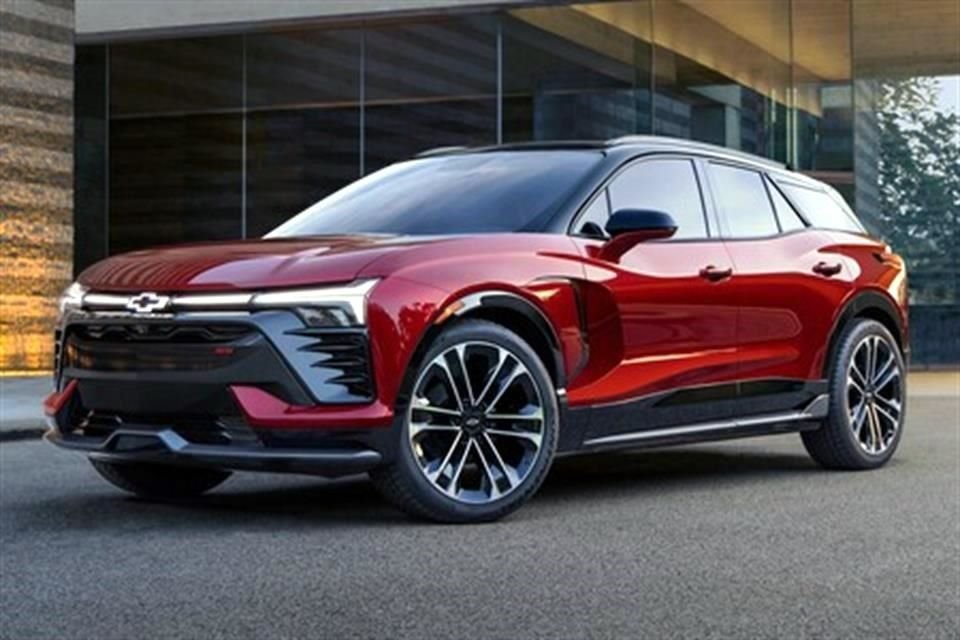 La nueva crossover eléctrica Blazer será comercializada el próximo año en México.