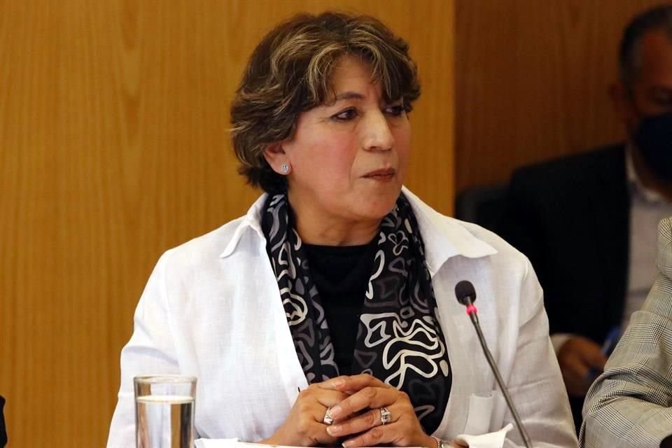 Delfina Gómez, Secretaria de Educación Pública.