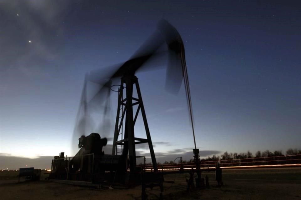 Una unidad de bombeo activada en  Greensburg, Kansas.