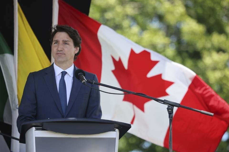 El Primer Ministro de Canadá, Justin Trudeau.