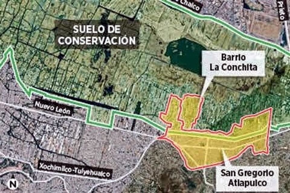 Si la reconstrucción tarda en llagar a los pueblos de Xochimilco, a barrios como La Conchita demora aún más.